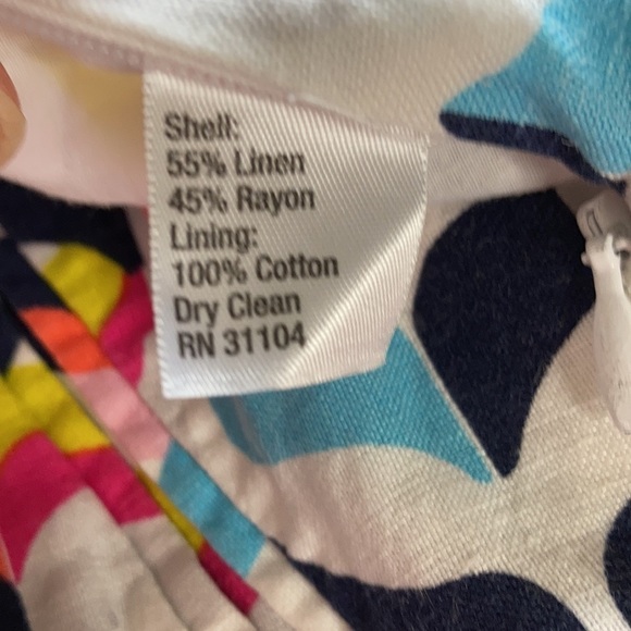 Cynthia Rowley Linen & Rayon Lined Skirt Sz 2 - Picture 10 of 10